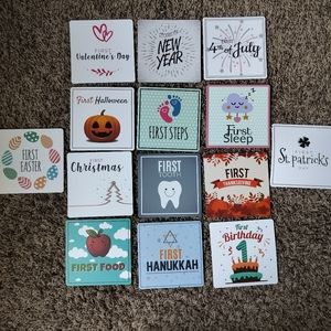 Baby Photo Milestone Cards 14 ct